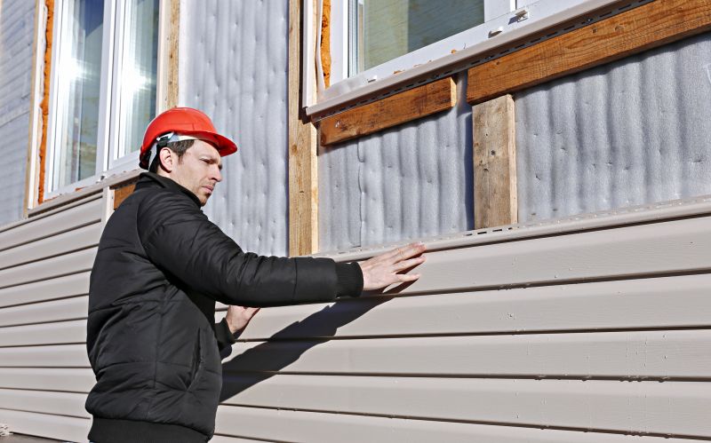 Siding Installation on a Home